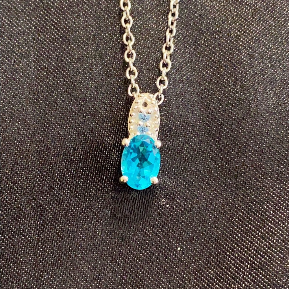 Paraiba Topaz Necklace
